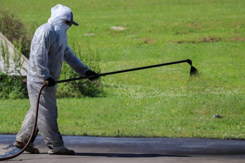 Sealcoating + Striping - Milliken Service